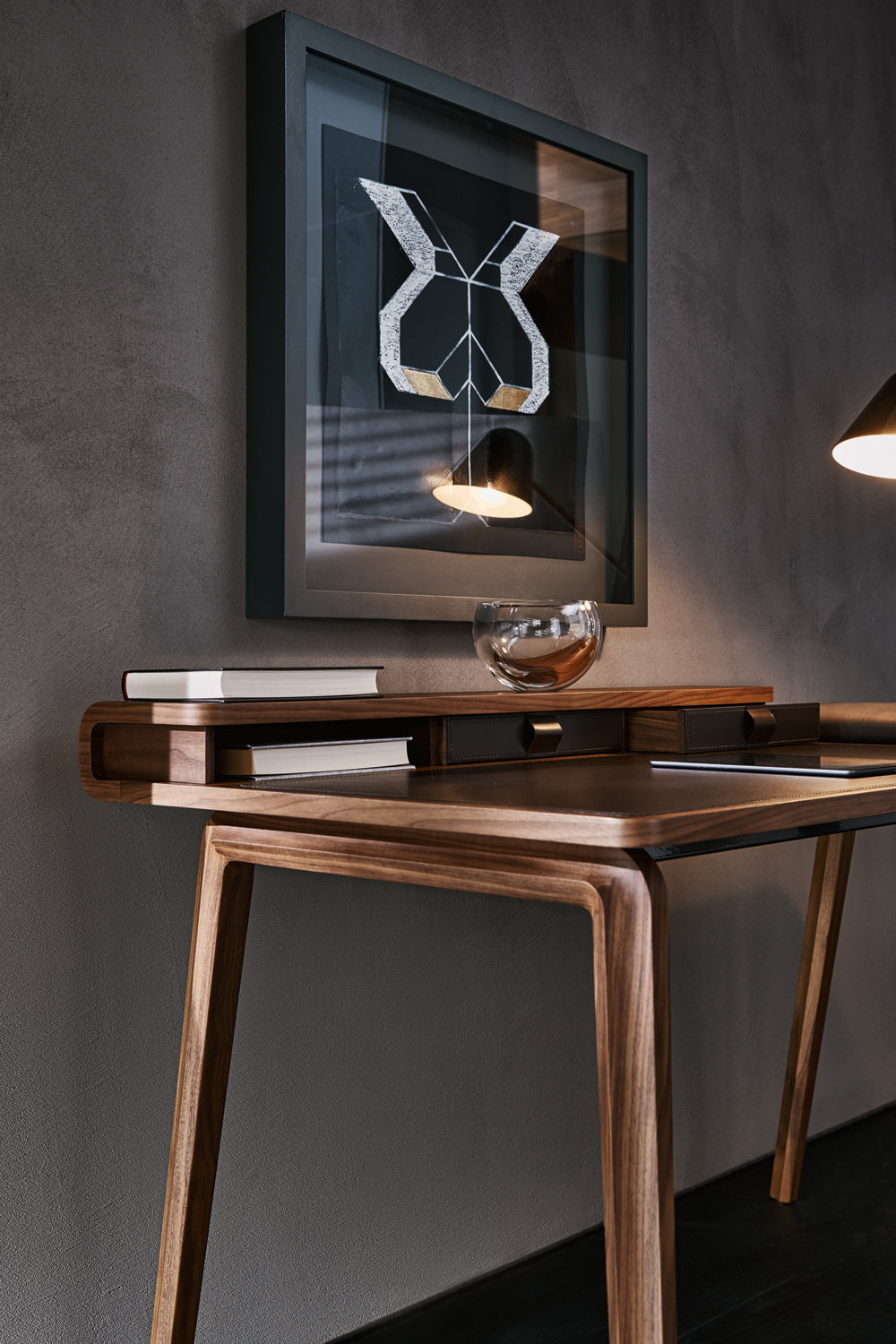 Note Desk by Matteo Nunziati | Luxury Wooden Writing Desk with Drawers