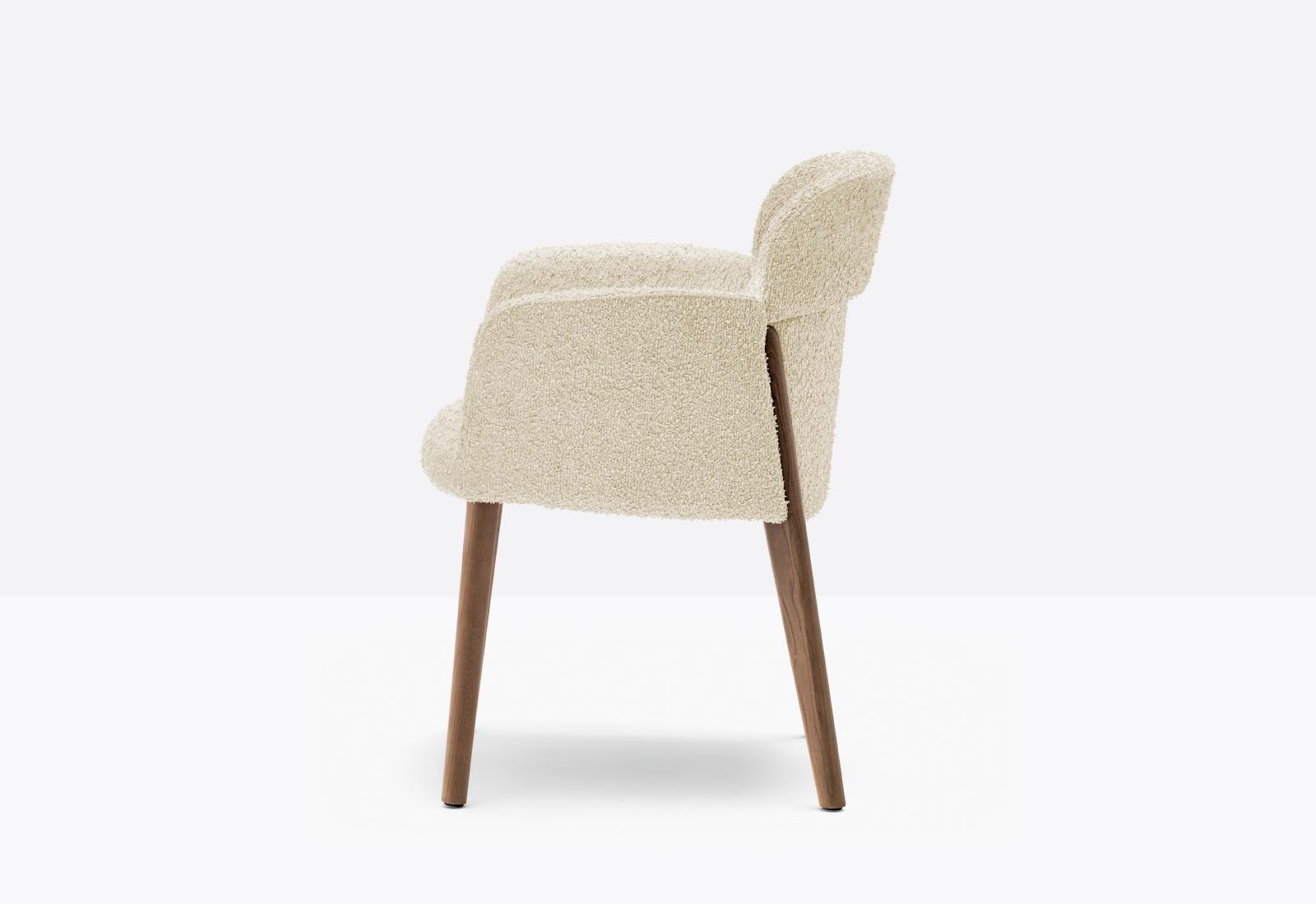 Opale 3785 Chair with Armrests | Luxury Design | Pedrali