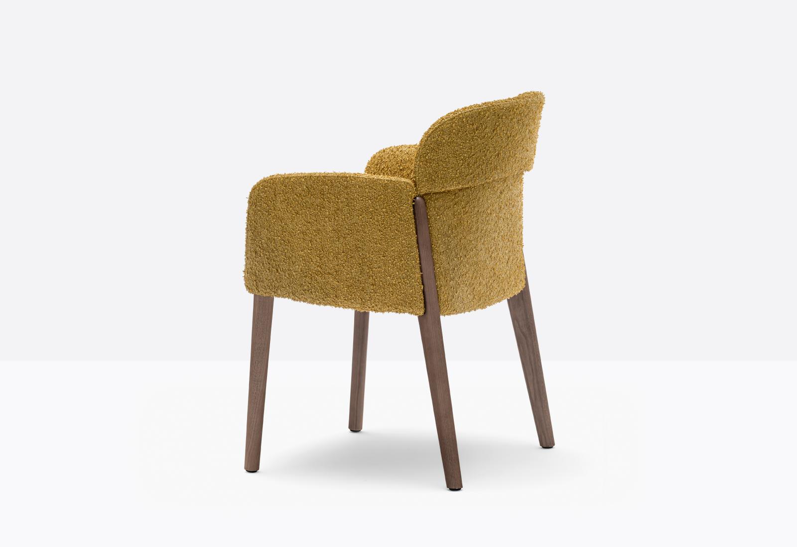 Opale 3785 Chair with Armrests | Luxury Design | Pedrali