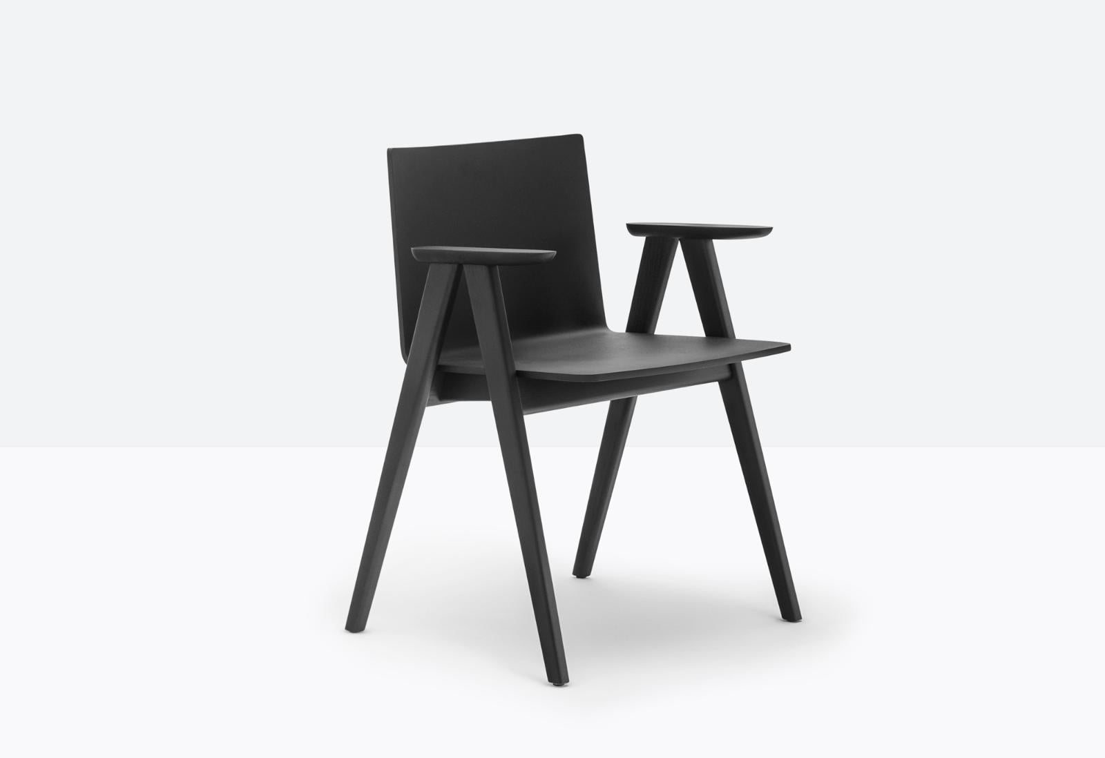 Osaka 2815 Dining Chair with Armrests | Luxury Design | Pedrali