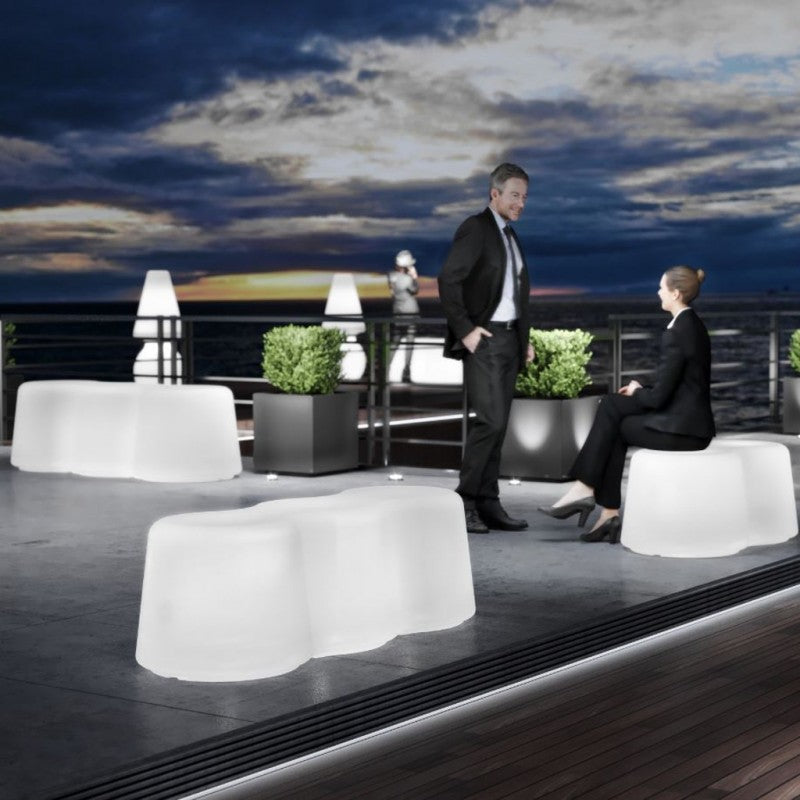 Peanuts Luminous Bench | Illuminated Furniture | Lyxo Design