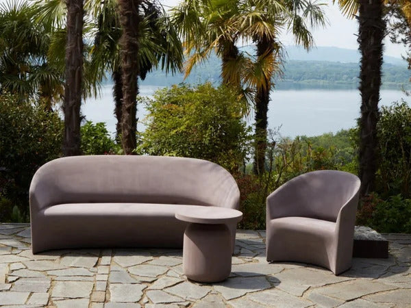 Pine Beach Moleskin Sofa — Sculptural Wave‑Inspired Indoor/Outdoor Seating by Serralunga
