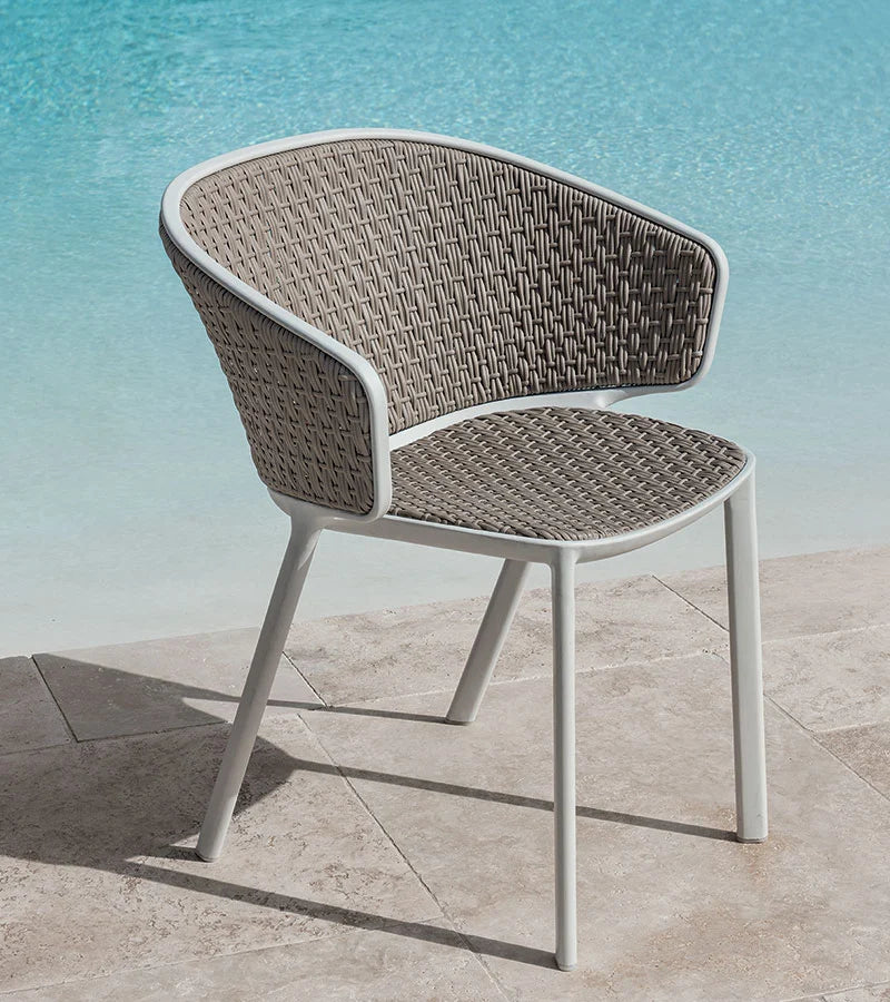 Pluvia Stackable Dining Chair | Set of 2 | Ethimo