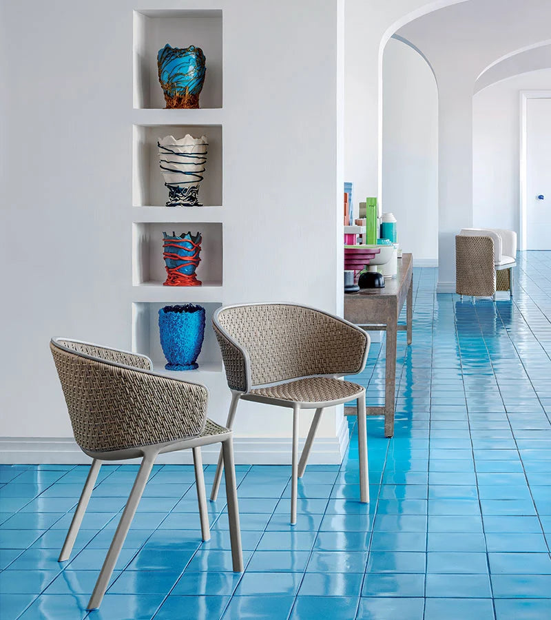 Pluvia Stackable Dining Chair | Set of 2 | Ethimo