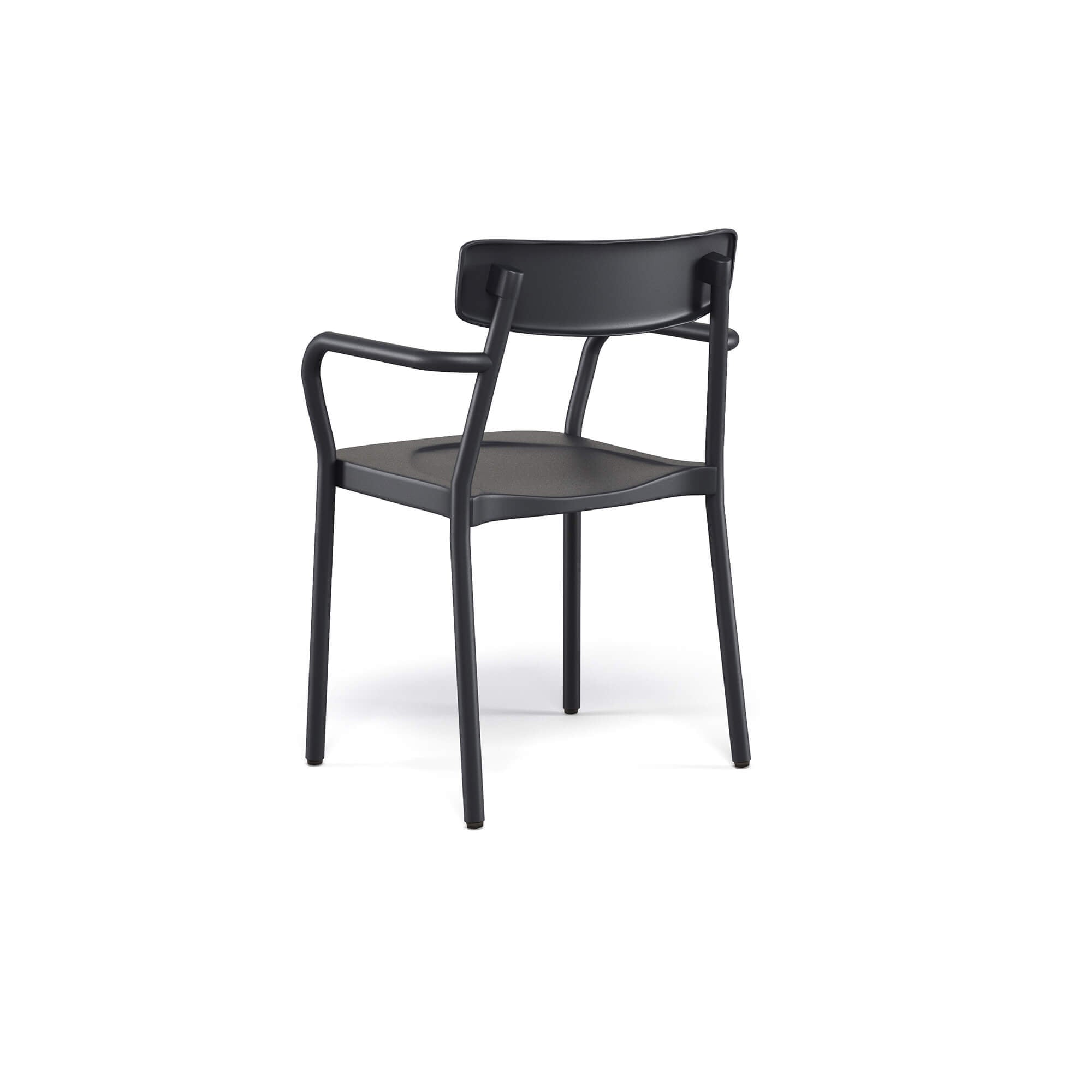 Grace Stackable Dining Chair with Armrests | Set of 2 | EMU
