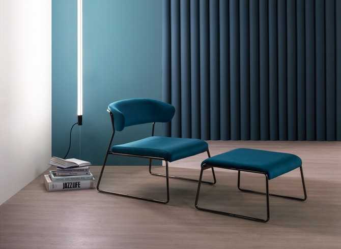 Lisa Lounge Chair | Luxury Indoor | Scab Design