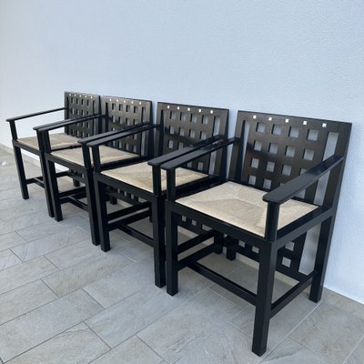 DS4 Dining Chair with Armrest Mackintosh | Stile