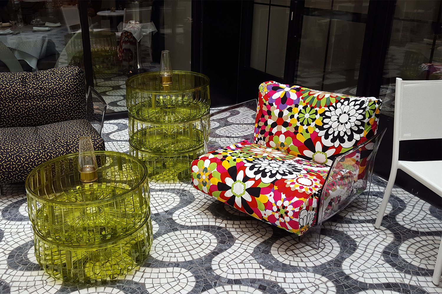 Pop Missoni Armchair Designed by Piero Lissoni Kartell