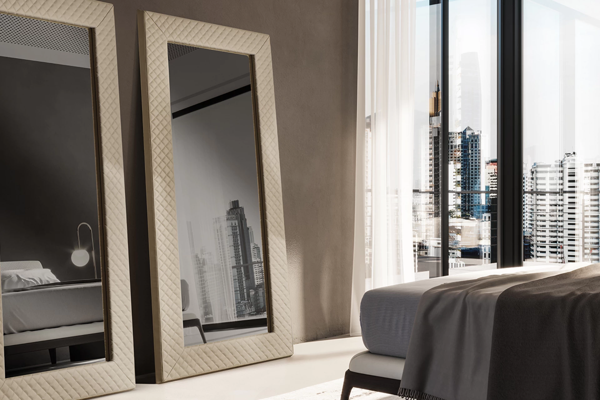 Prisma Mirror | Eforma Iconic Luxury Italian Design