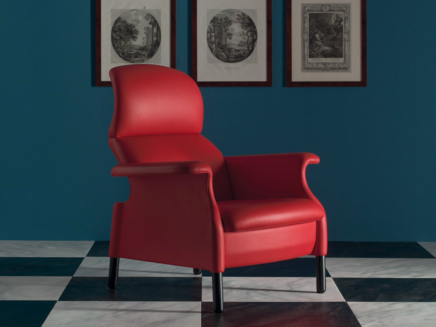 Poltrona Frau Sanluca Armchair | Iconic Italian Designer Lounge Chair