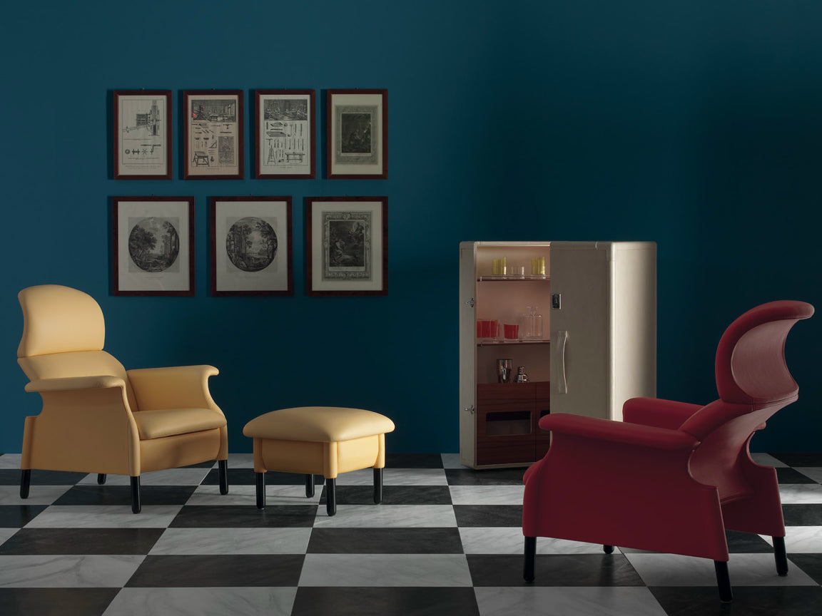 Poltrona Frau Sanluca Armchair | Iconic Italian Designer Lounge Chair