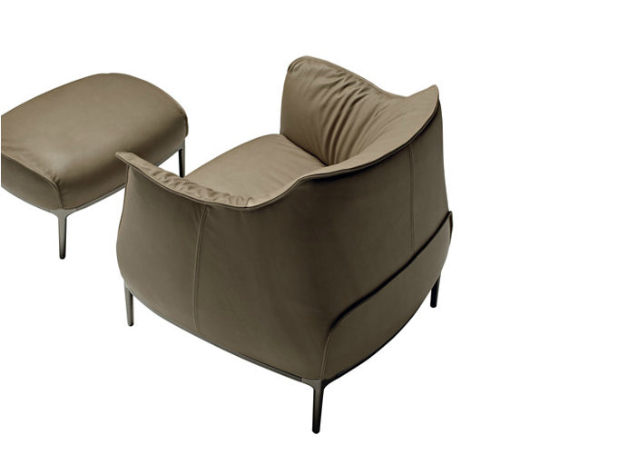 Poltrona Frau Archibald Armchair | Iconic Leather Lounge Chair