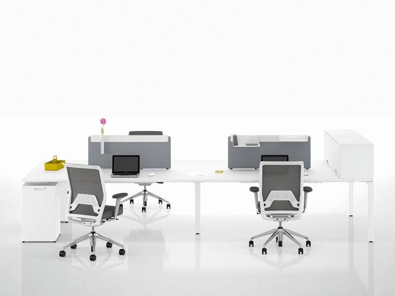Vitra Workit by Arik Levy | Modular Multi-Workstation Desk System