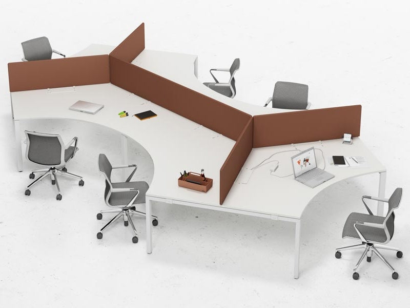Vitra Workit by Arik Levy | Modular Multi-Workstation Desk System