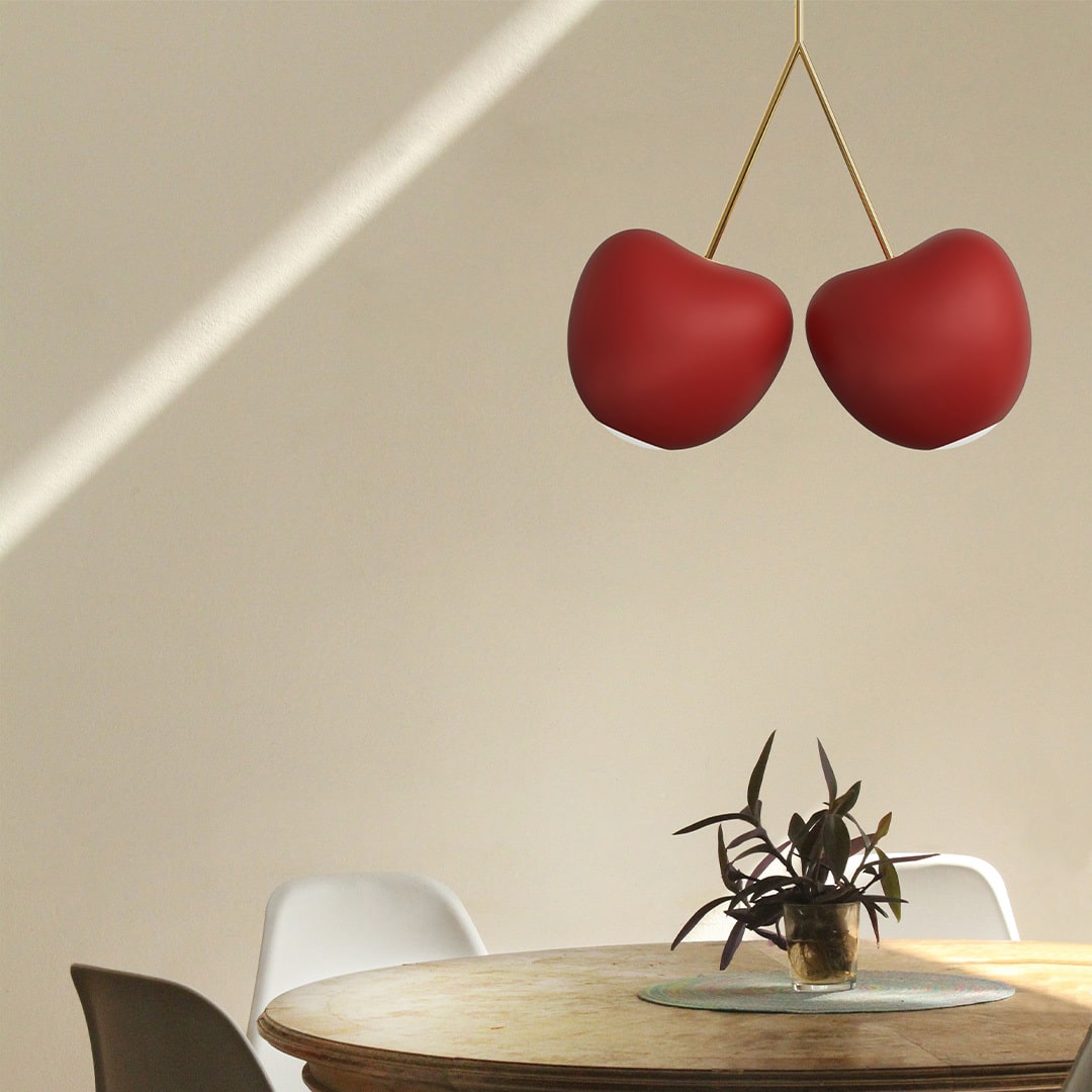 Cherry Pendant Lamp by Nika Zupanc for Qeeboo