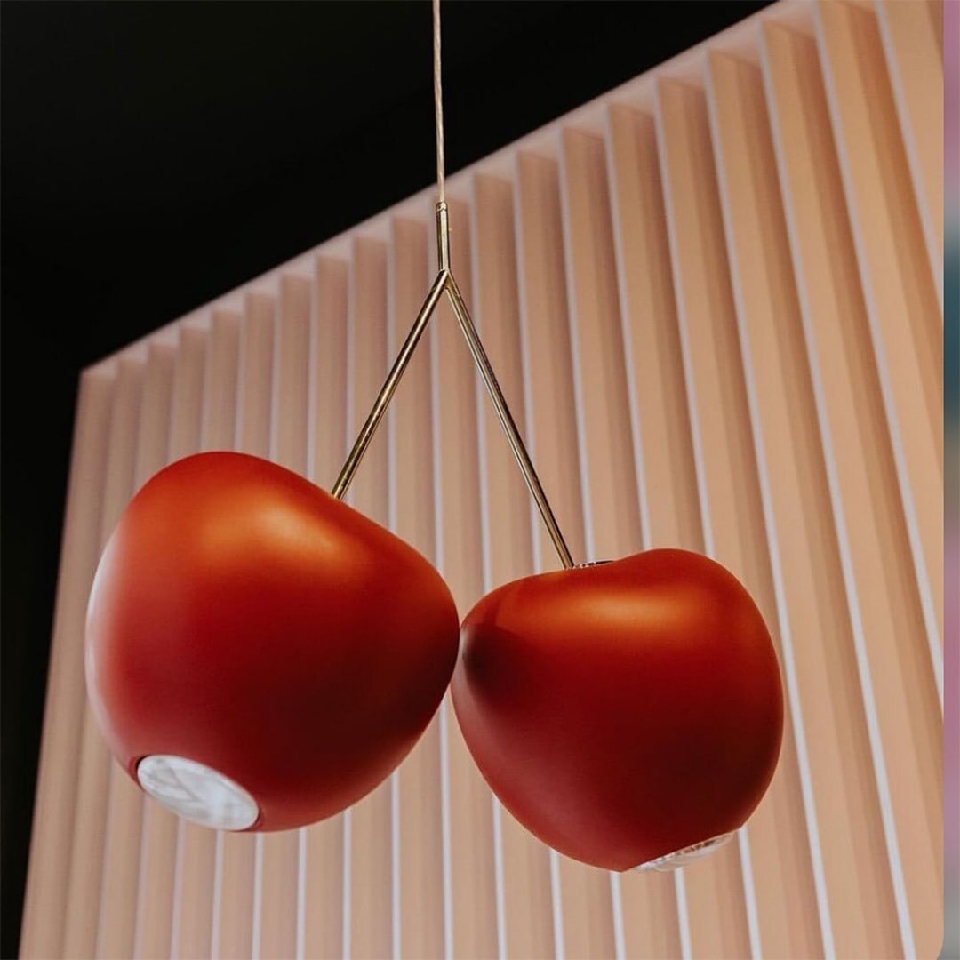Cherry Pendant Lamp by Nika Zupanc for Qeeboo