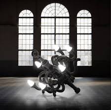Qeeboo Fallen Chandelier polycarbonate floor lamp