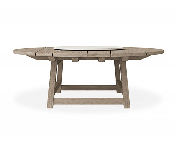 Rafael Round Dining Table with revolving Top | Ethimo