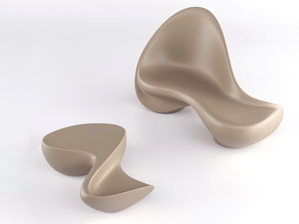 Ripple Outdoor Sofa — Sculptural Wave Design by Serralunga