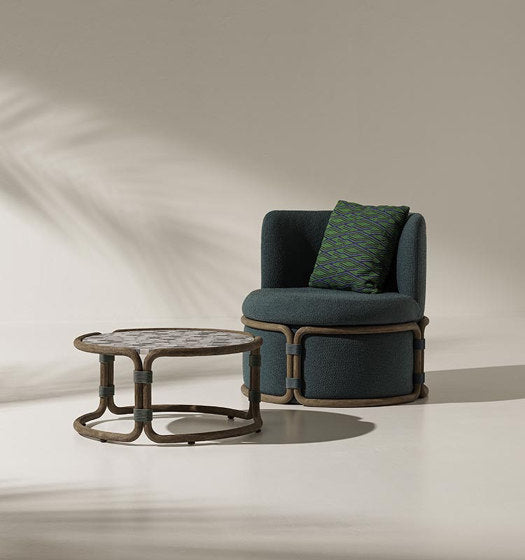 Rotin Lounge Chair | Luxury Outdoor | Ethimo