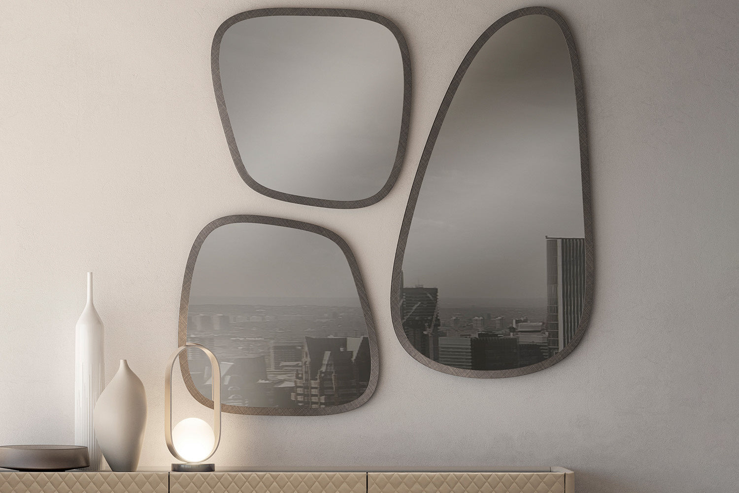 Rounded Mirror | Eforma Iconic Luxury Italian Design