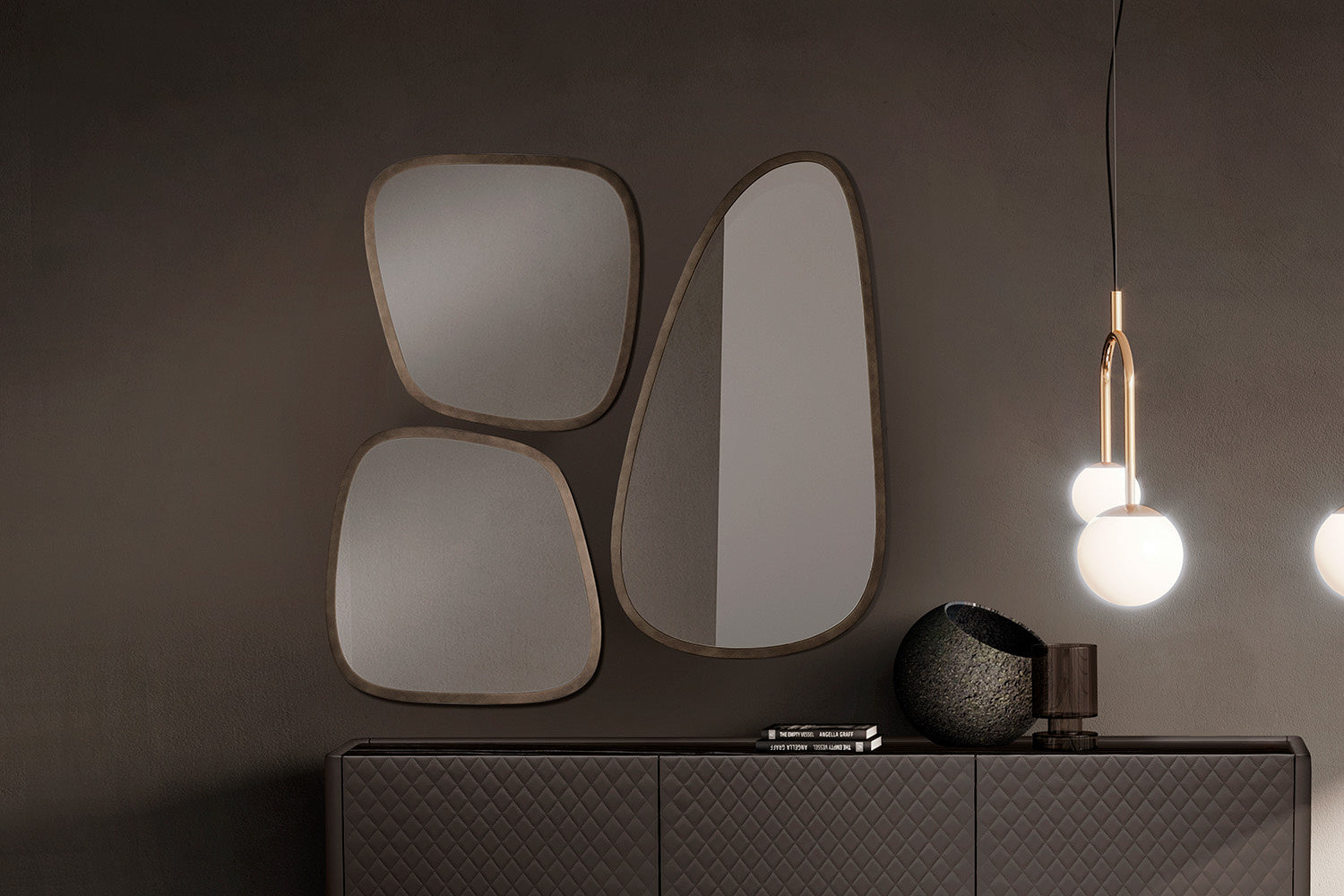 Rounded Mirror | Eforma Iconic Luxury Italian Design