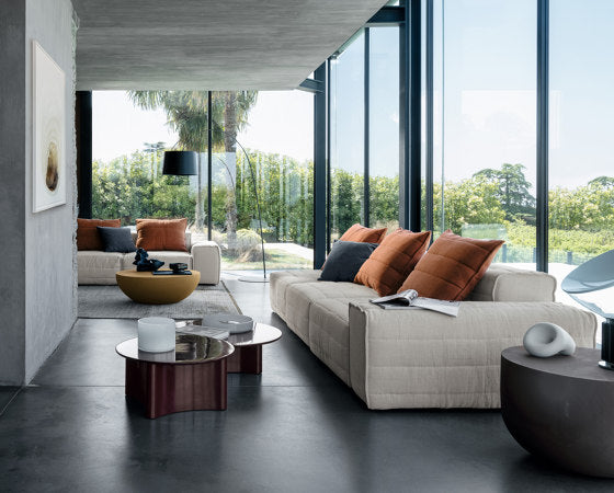 Samet B Three Seater Modular Sofa | Gervasoni