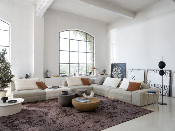 Samet E Corner Sofa | Luxury Furniture | Gervasoni