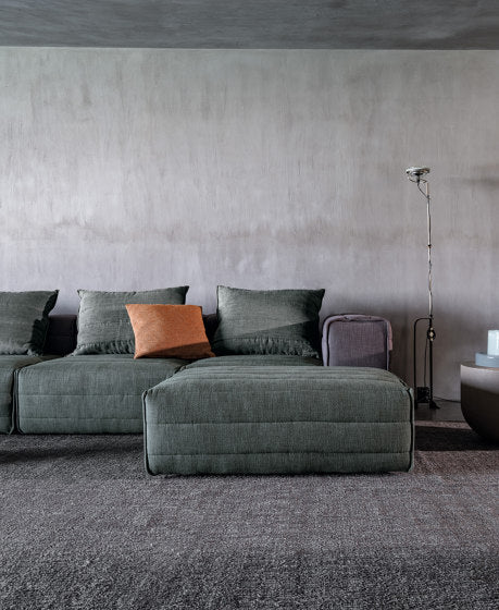 Samet I Corner and Modular Five Seater Sofa | Gervasoni