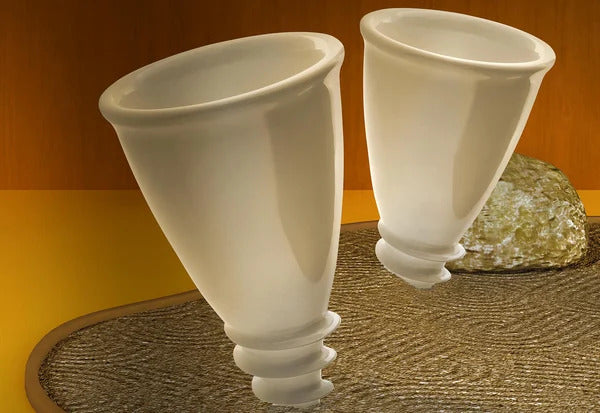 Santavase Vases — Sculptural Italian Indoor/Outdoor Planters by Serralunga
