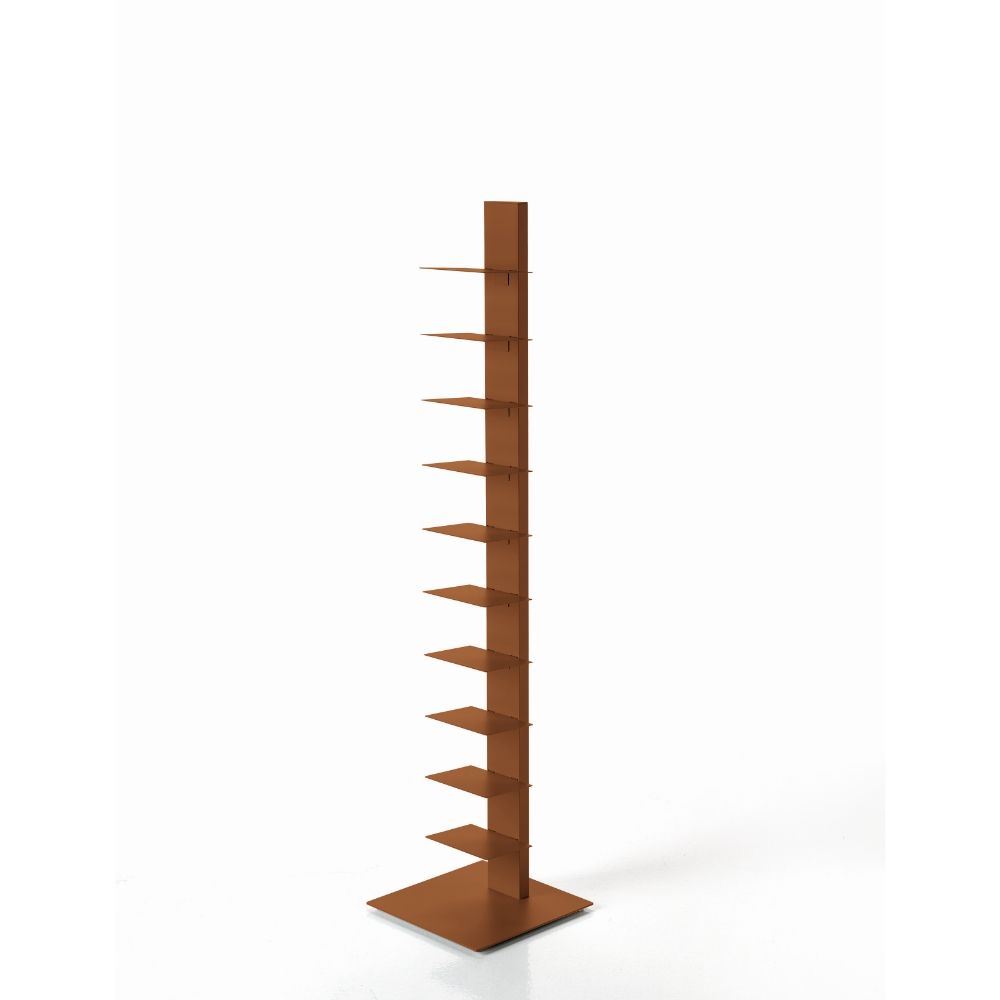 Sapiens Bookcase by Bruno Rainaldi Iconic Vertical Shelf Made in Italy