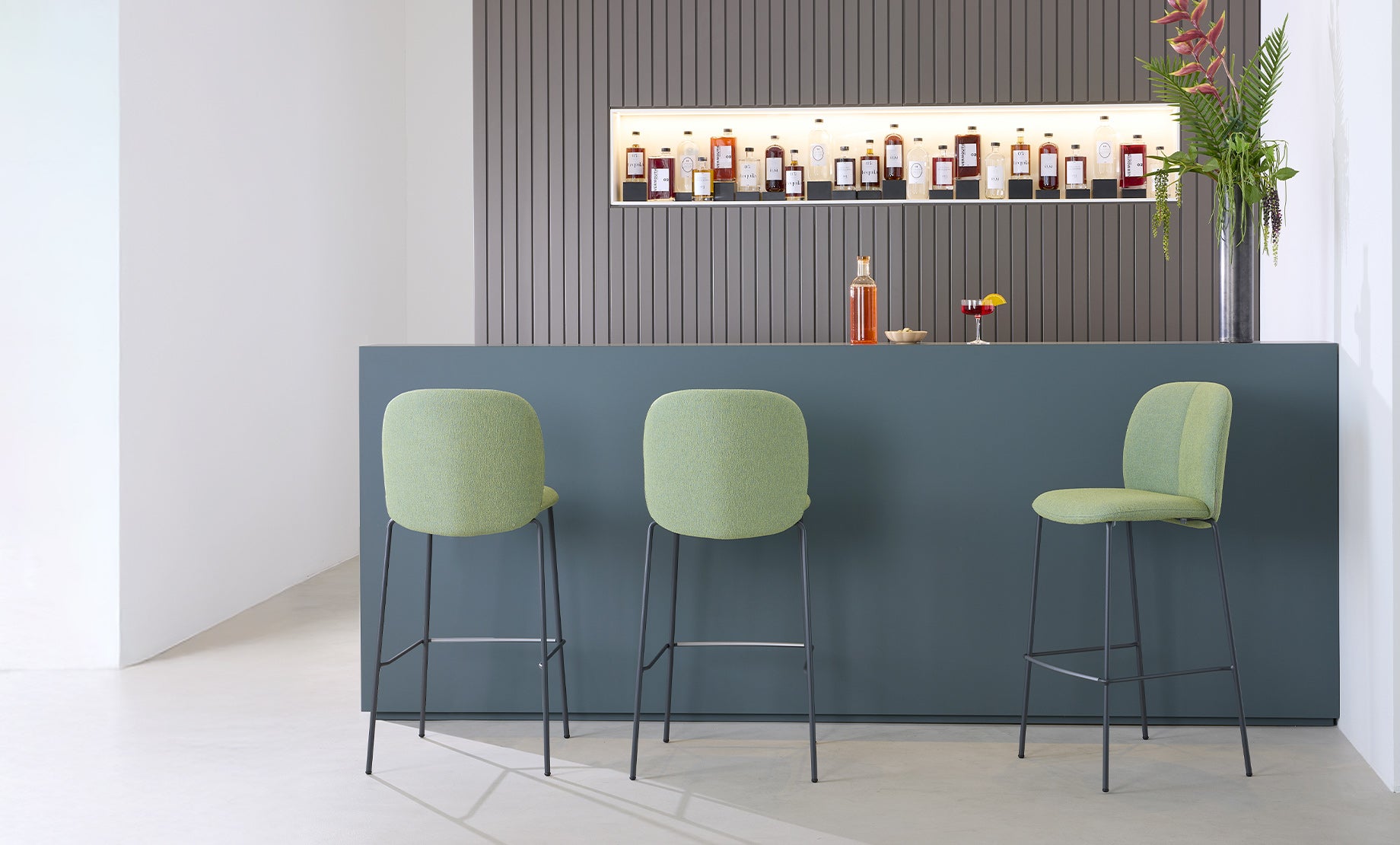 Mentha Pop Stackable Stool | Luxury Indoor | Scab Design
