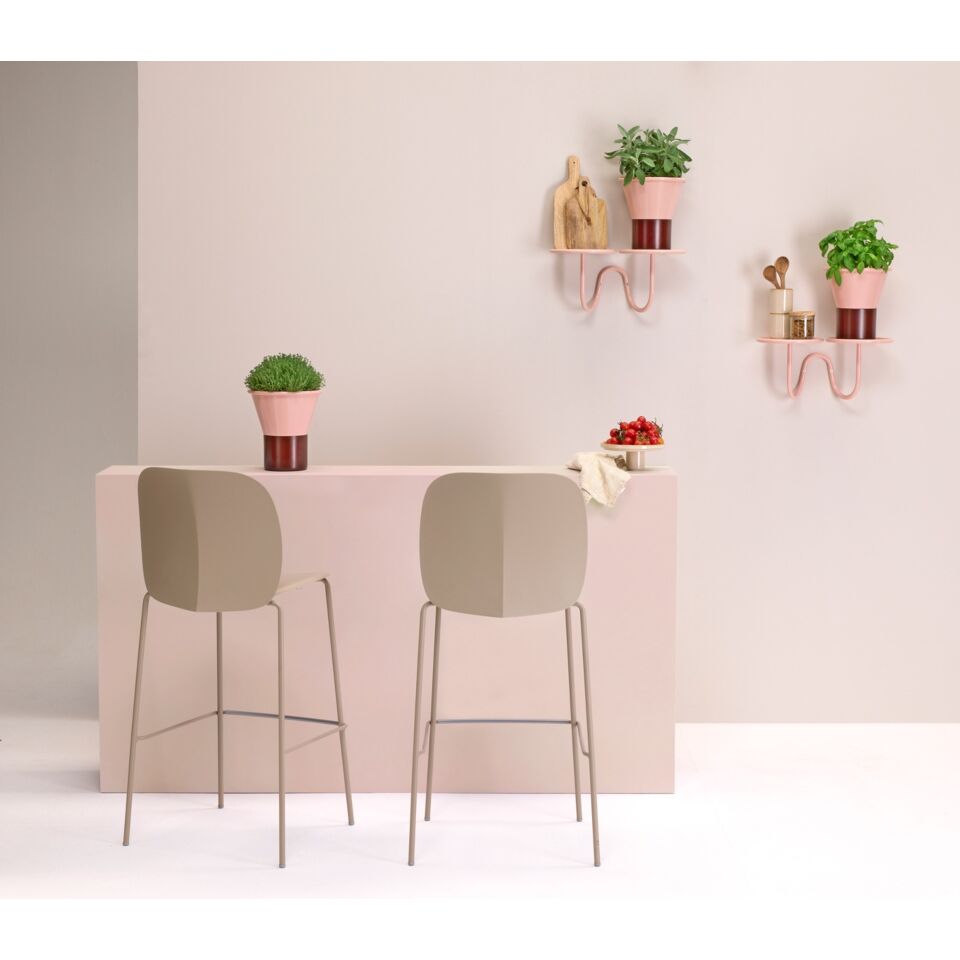 Mentha Stackable Outdoor Stool by Scab – Modern Italian Design