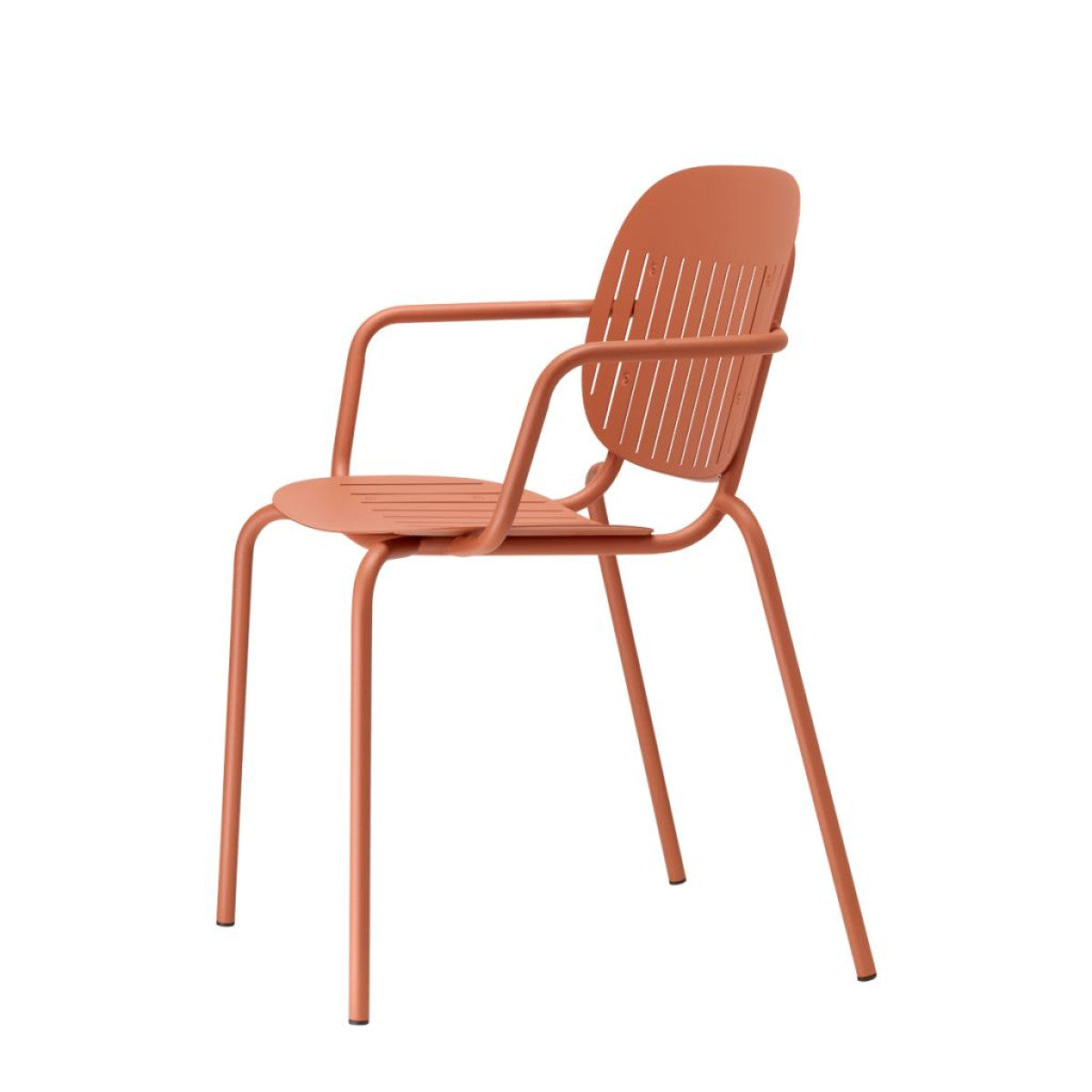 Si-Si Barcode Stackable Chair with Armrests | Luxury Outdoor | Scab Design