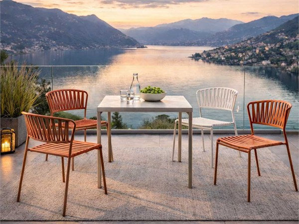 Lisa Stackable Club Chair | Luxury Outdoor | Scab Design