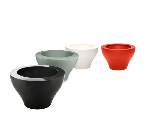 Ming Large Vase — Tall Sculptural Indoor/Outdoor Planter by Serralunga