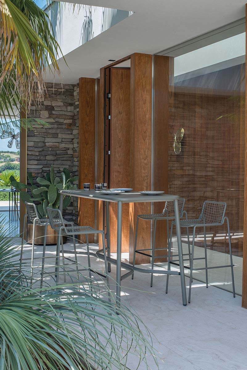 Rio R50 Barstool | Luxury Outdoor Furniture |  EMU