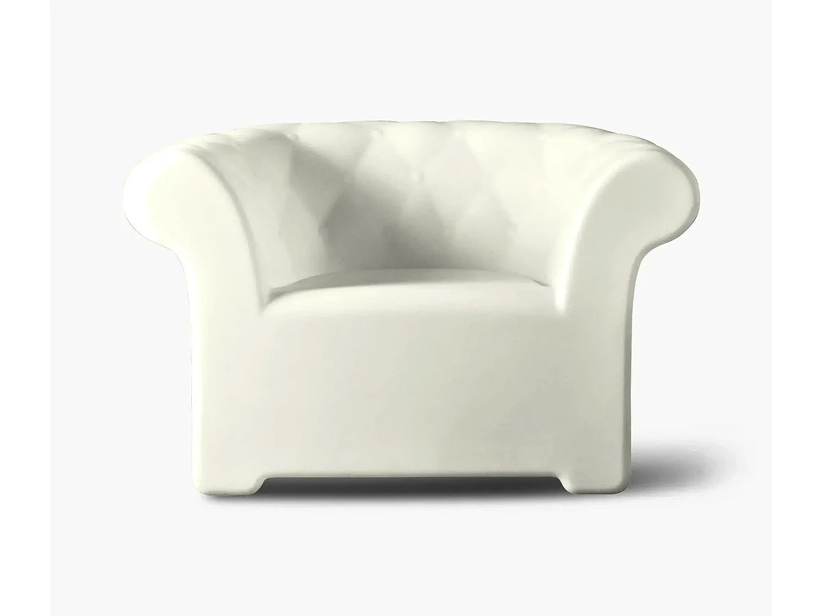Sirchester Armchair — Modern Italian Indoor/Outdoor Chesterfield by Serralunga