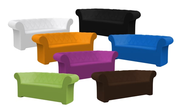 Sirchester Sofa — Modern Italian Indoor/Outdoor Chesterfield by Serralunga