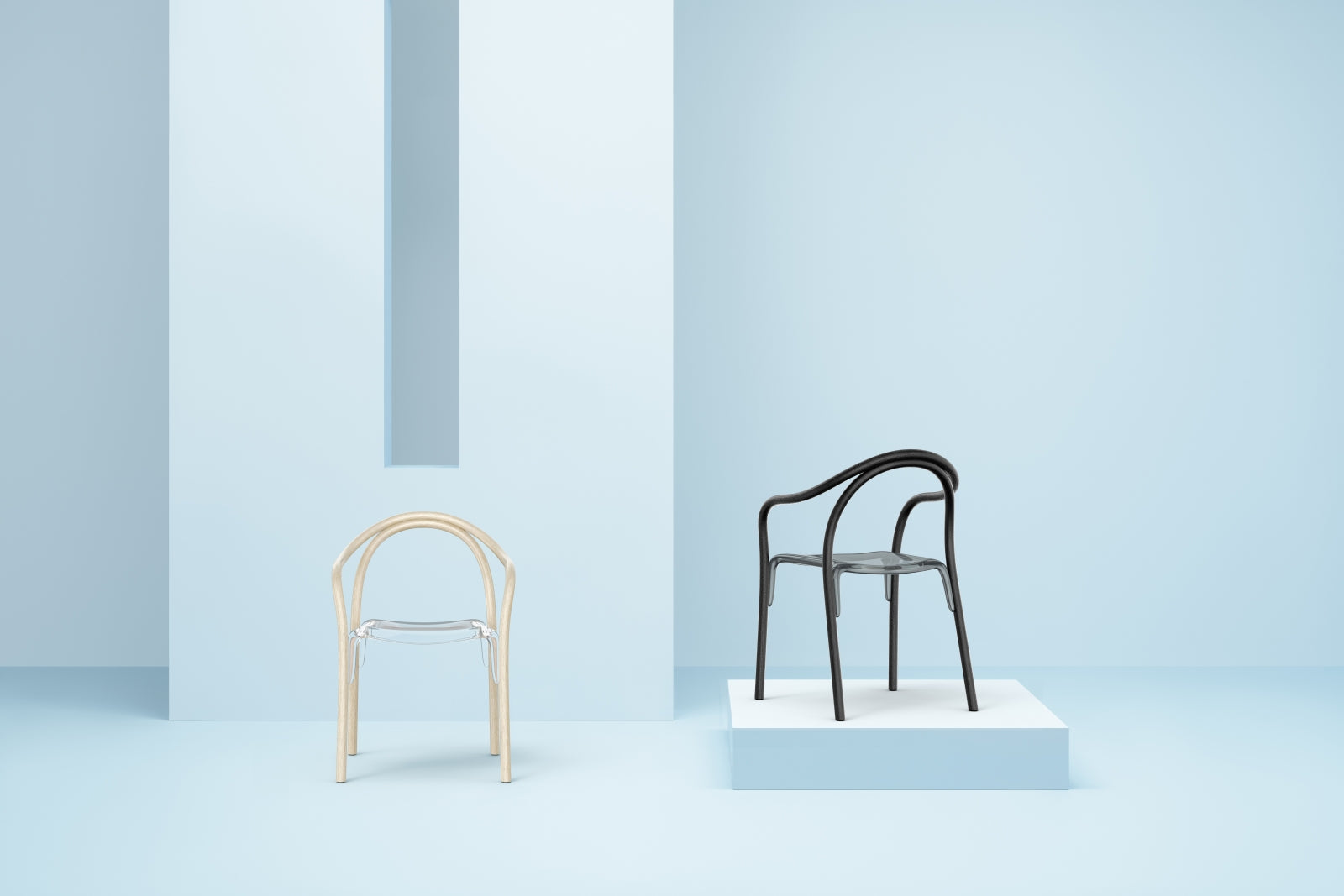 Soul 3745 Stackable Dining Chair with Armrests | Luxury Design | Pedrali