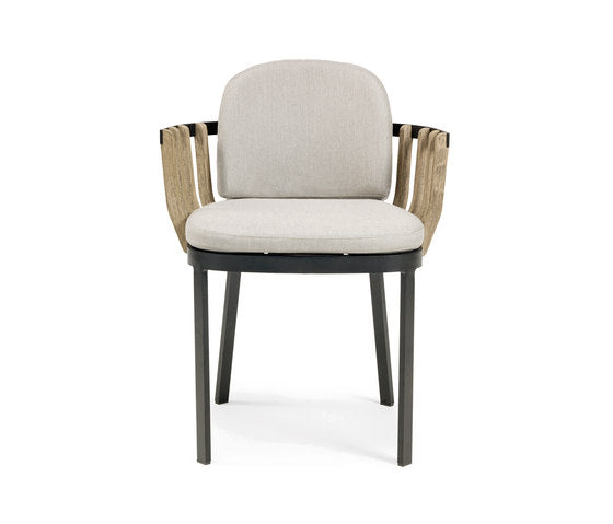 Swing Dining Chair with Armrests | Outdoor Luxury | Ethimo