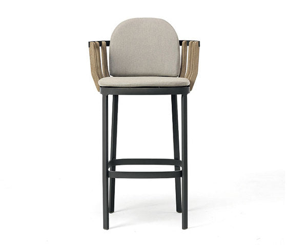 Swing Barstool with Armrests | Outdoor Luxury | Ethimo