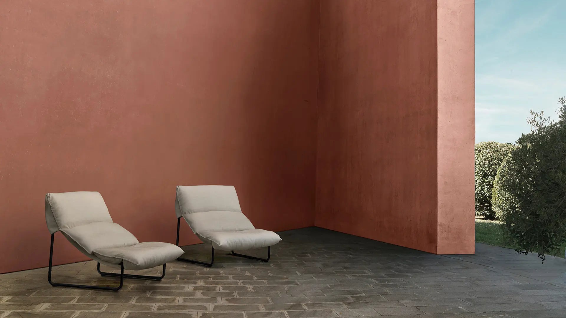 Taboga Outdoor Armchair | Designed by Cini Boeri | Arflex