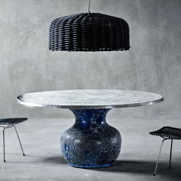Moon 34/36 Round Dining Table | Luxury Furniture Gervasoni