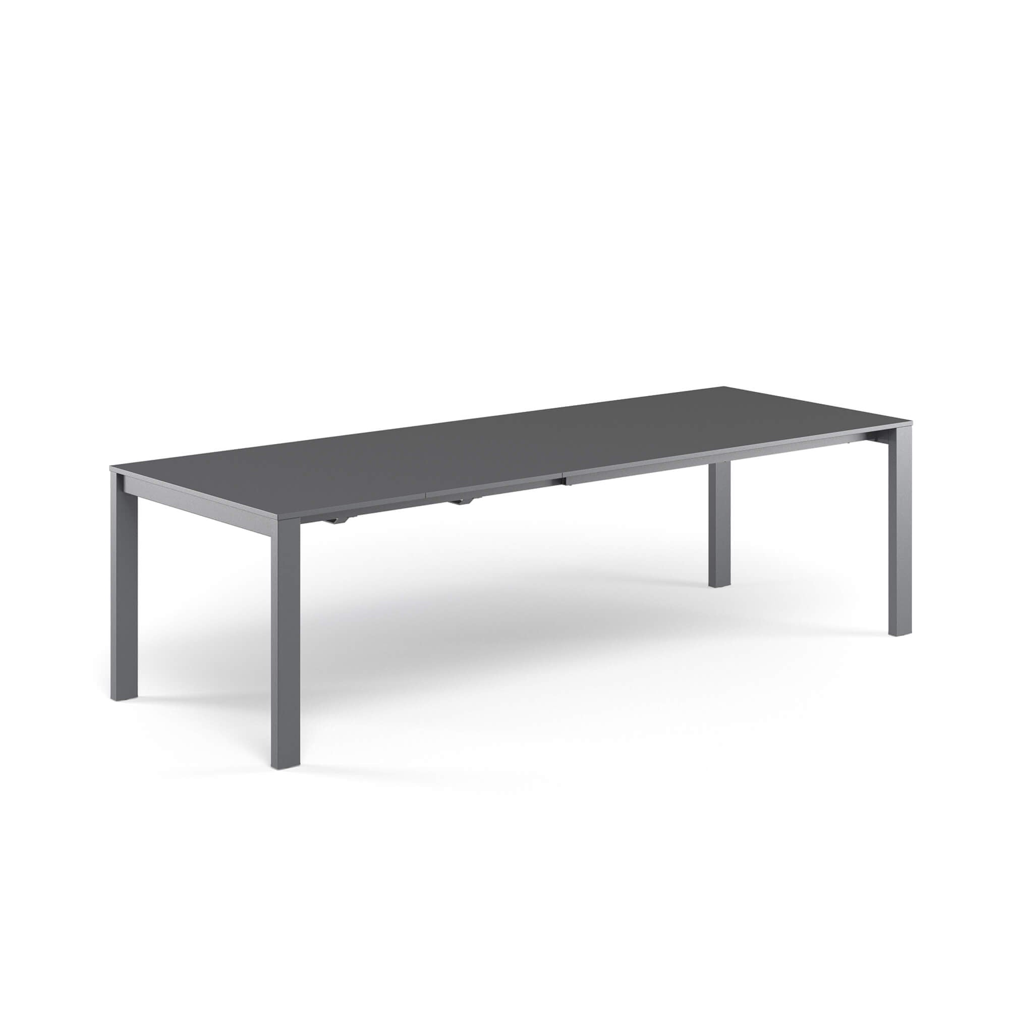 Round Extendible Rectangular Dining Table with HPL Top | EMU