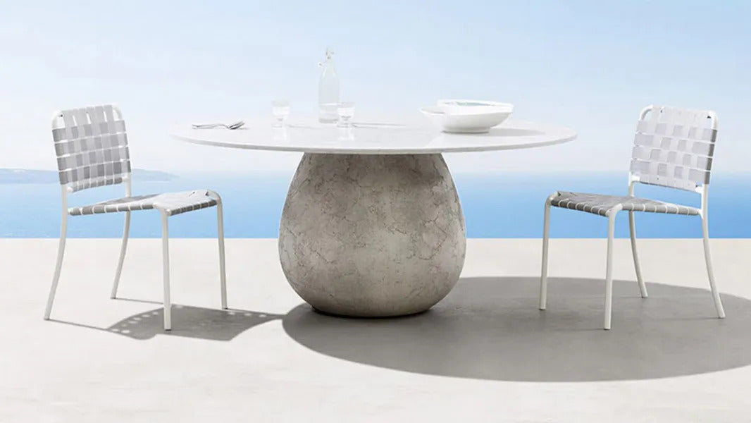 InOut 834 836 Round Dining Table | Luxury Furniture Gervasoni