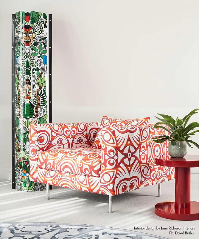 The Lightning Archives Afrique Floor Lamp Slamp Sculptural Design Lighting