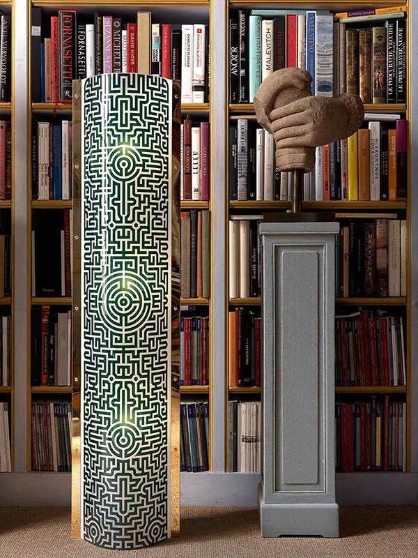 The Lightning Archives Labyrinth Floor Lamp Slamp Sculptural Design Lighting