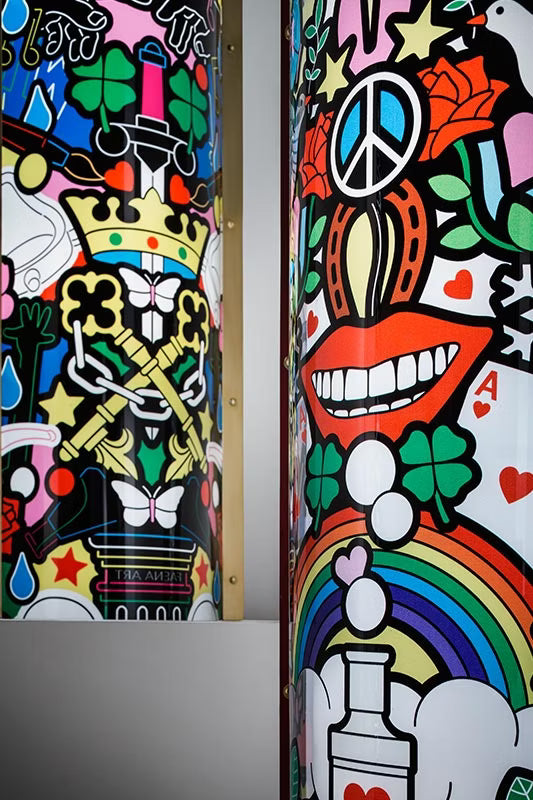 The Lightning Archives LovePeaceJoy Floor Lamp Slamp