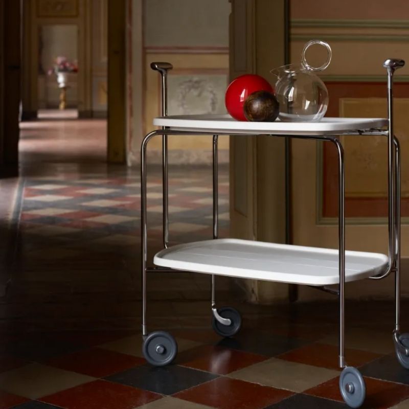 Transit Folding Trolley | Luxury Furniture | Designed by David Mellor | Magis